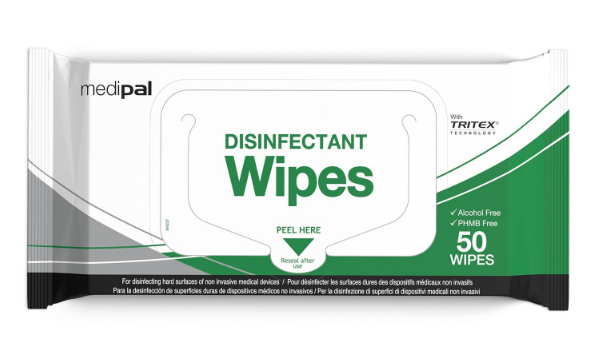 DISINFECTANT WIPES - X 50